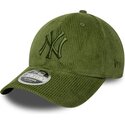 shapka-izvita-zelena-reguliruem-9forty-m-crown-cord-na-new-york-yankees-mlb-ot-new-era