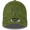 shapka-izvita-zelena-reguliruem-9forty-m-crown-cord-na-new-york-yankees-mlb-ot-new-era