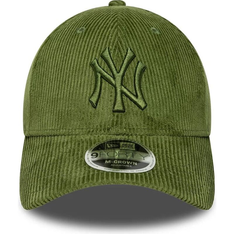 shapka-izvita-zelena-reguliruem-9forty-m-crown-cord-na-new-york-yankees-mlb-ot-new-era