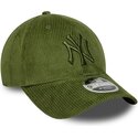 shapka-izvita-zelena-reguliruem-9forty-m-crown-cord-na-new-york-yankees-mlb-ot-new-era