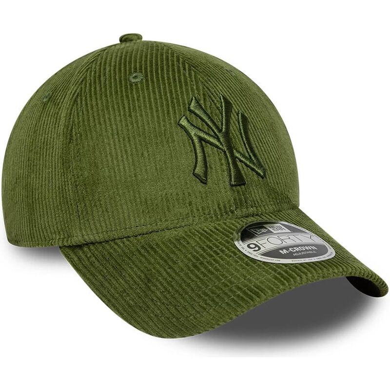 shapka-izvita-zelena-reguliruem-9forty-m-crown-cord-na-new-york-yankees-mlb-ot-new-era