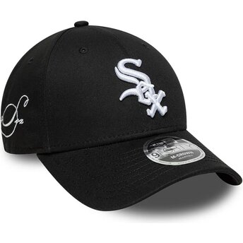 Шапка извита черна снапбек 9FORTY M-Crown Side Script на Chicago White Sox MLB от New Era