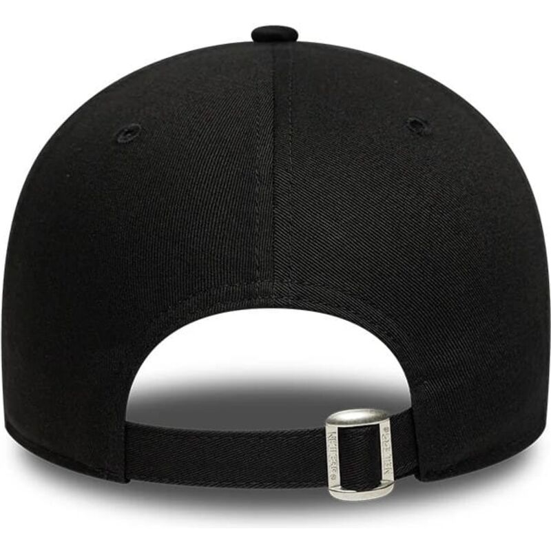 shapka-izvita-cherna-reguliruem-9forty-metallic-outline-na-los-angeles-dodgers-mlb-ot-new-era
