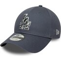 shapka-izvita-siv-reguliruem-9forty-outline-camo-na-los-angeles-dodgers-mlb-ot-new-era