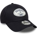 shapka-izvita-tmnosin-reguliruem-9forty-patch-na-new-york-yankees-mlb-ot-new-era