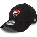 shapka-izvita-cherna-reguliruem-9forty-dashmark-mesh-na-ducati-motor-motogp-ot-new-era