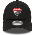 shapka-izvita-cherna-reguliruem-9forty-dashmark-mesh-na-ducati-motor-motogp-ot-new-era