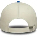 shapka-izvita-bezhov-reguliruem-9forty-contrast-visor-vespa-piaggio-ot-new-era