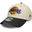 shapka-izvita-bezhov-reguliruem-9forty-colour-block-na-los-angeles-lakers-nba-ot-new-era