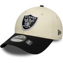 shapka-izvita-bezhov-reguliruem-9forty-colour-block-na-las-vegas-raiders-nfl-ot-new-era