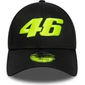 shapka-izvita-cherna-reguliruem-9forty-wordmark-na-valentino-rossi-vr46-motogp-ot-new-era
