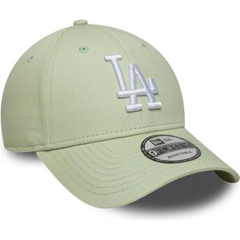 Шапка извита зелена регулируем 9FORTY League Ess 9FORTY League Essential на Los Angeles Dodgers MLB от New Era