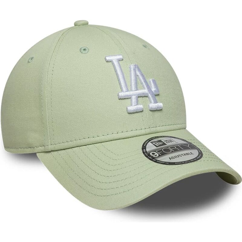shapka-izvita-zelena-reguliruem-9forty-league-ess-9forty-league-essential-na-los-angeles-dodgers-mlb-ot-new-era