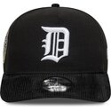 shapka-izvita-cherna-snapbek-19twenty-cooperstown-cord-na-detroit-tigers-mlb-ot-new-era