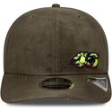 shapka-izvita-zelena-snapbek-9seventy-stretch-snap-flawless-na-valentino-rossi-vr46-motogp-ot-new-era