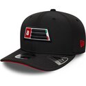 shapka-izvita-cherna-snapbek-9seventy-stretch-snap-patch-aprilia-piaggio-ot-new-era
