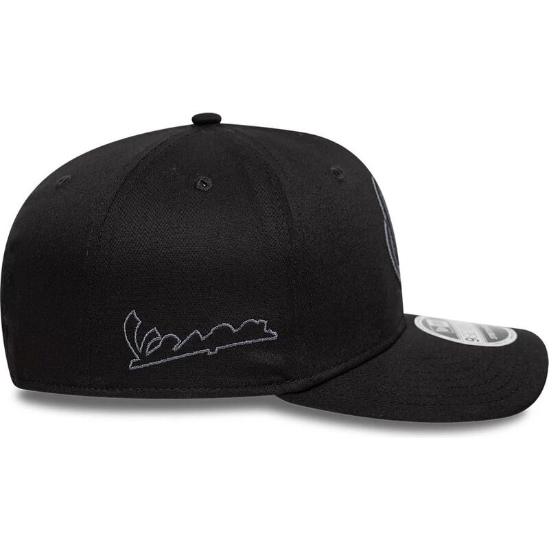 shapka-izvita-cherna-snapbek-9seventy-stretch-snap-seasonal-vespa-piaggio-ot-new-era