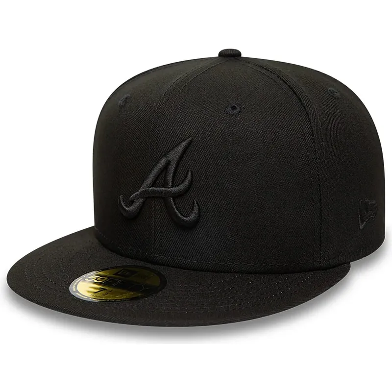 shapka-ploska-cherna-prilepnala-59fifty-na-atlanta-braves-mlb-ot-new-era