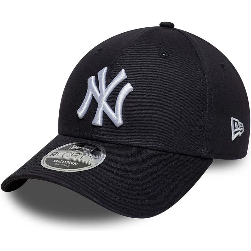 shapka-izvita-tmnosin-snapbek-9forty-m-crown-side-script-na-new-york-yankees-mlb-ot-new-era