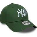 shapka-izvita-zelena-reguliruem-9forty-food-icon-na-new-york-yankees-mlb-ot-new-era