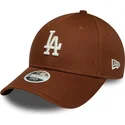 shapka-izvita-kafyav-reguliruem-9forty-league-essential-midi-na-los-angeles-dodgers-mlb-ot-new-era