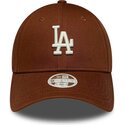 shapka-izvita-kafyav-reguliruem-9forty-league-essential-midi-na-los-angeles-dodgers-mlb-ot-new-era