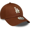 shapka-izvita-kafyav-reguliruem-9forty-league-essential-midi-na-los-angeles-dodgers-mlb-ot-new-era
