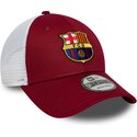 shapka-izvita-traker-chervena-reguliruem-9forty-league-na-fc-barcelona-laliga-ot-new-era