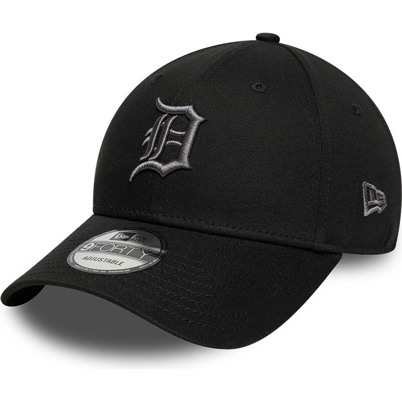 shapka-izvita-cherna-reguliruem-9forty-league-essential-na-detroit-tigers-mlb-ot-new-era