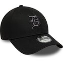 shapka-izvita-cherna-reguliruem-9forty-league-essential-na-detroit-tigers-mlb-ot-new-era