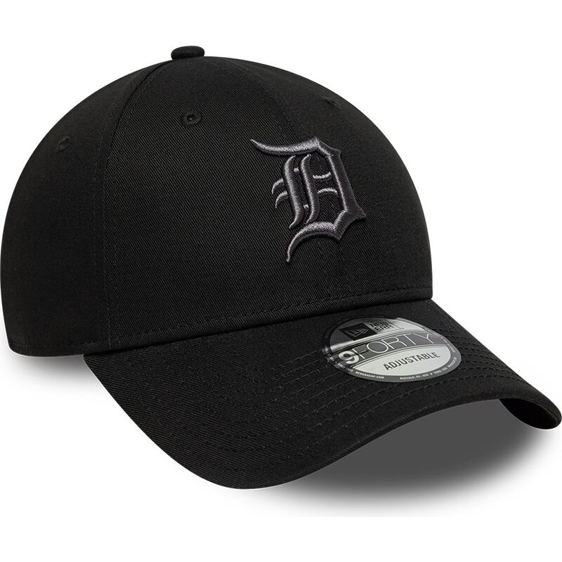 shapka-izvita-cherna-reguliruem-9forty-league-essential-na-detroit-tigers-mlb-ot-new-era