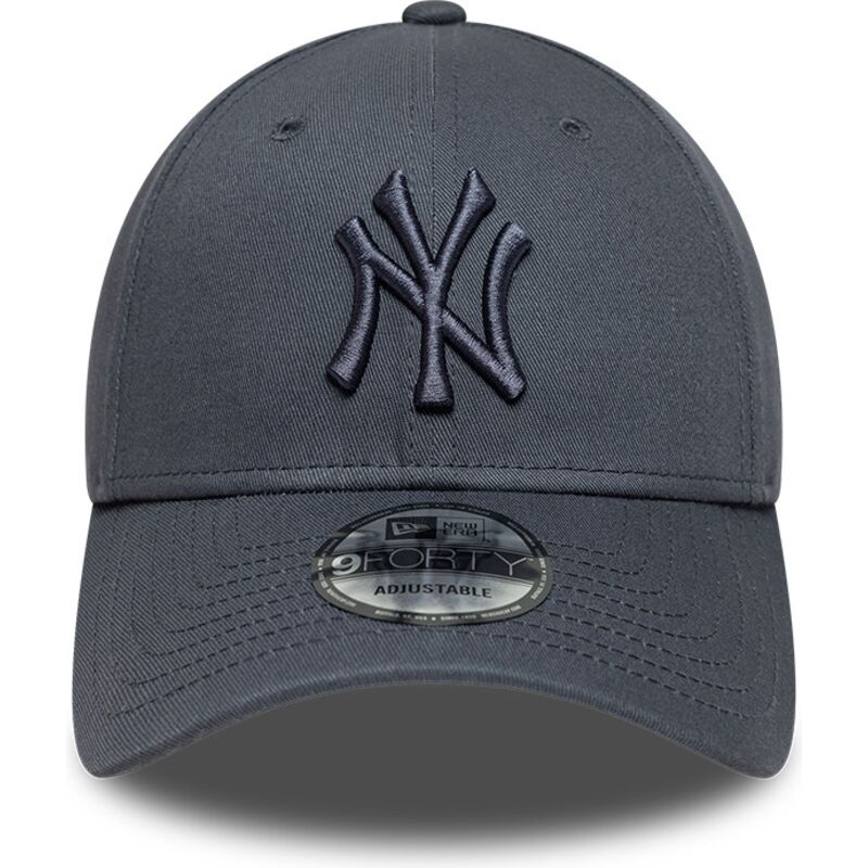 shapka-izvita-siv-reguliruem-9forty-league-essential-na-new-york-yankees-mlb-ot-new-era
