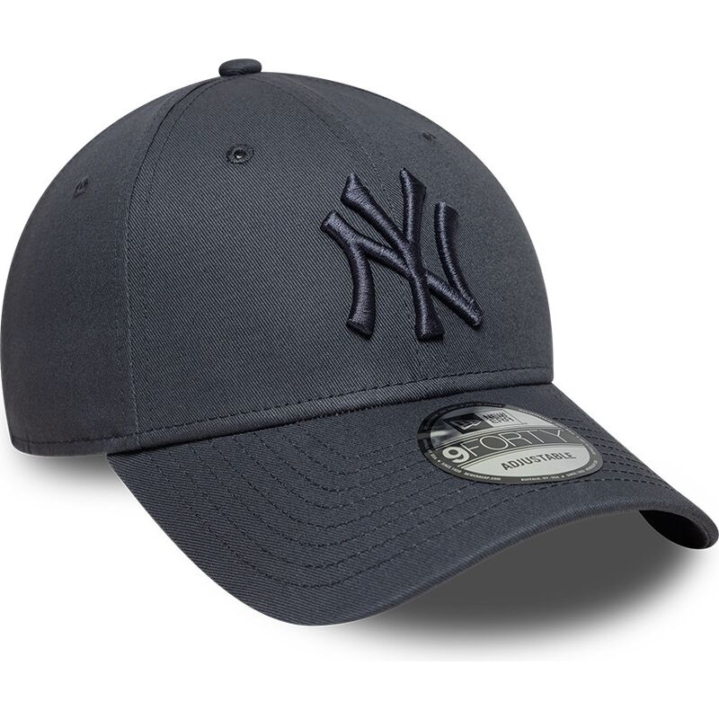 shapka-izvita-siv-reguliruem-9forty-league-essential-na-new-york-yankees-mlb-ot-new-era