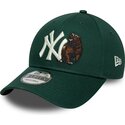 shapka-izvita-zelena-reguliruem-9forty-outdoor-icon-na-new-york-yankees-mlb-ot-new-era