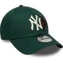 shapka-izvita-zelena-reguliruem-9forty-outdoor-icon-na-new-york-yankees-mlb-ot-new-era
