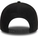 shapka-izvita-cherna-snapbek-e-frame-faux-suede-na-new-york-yankees-mlb-ot-new-era