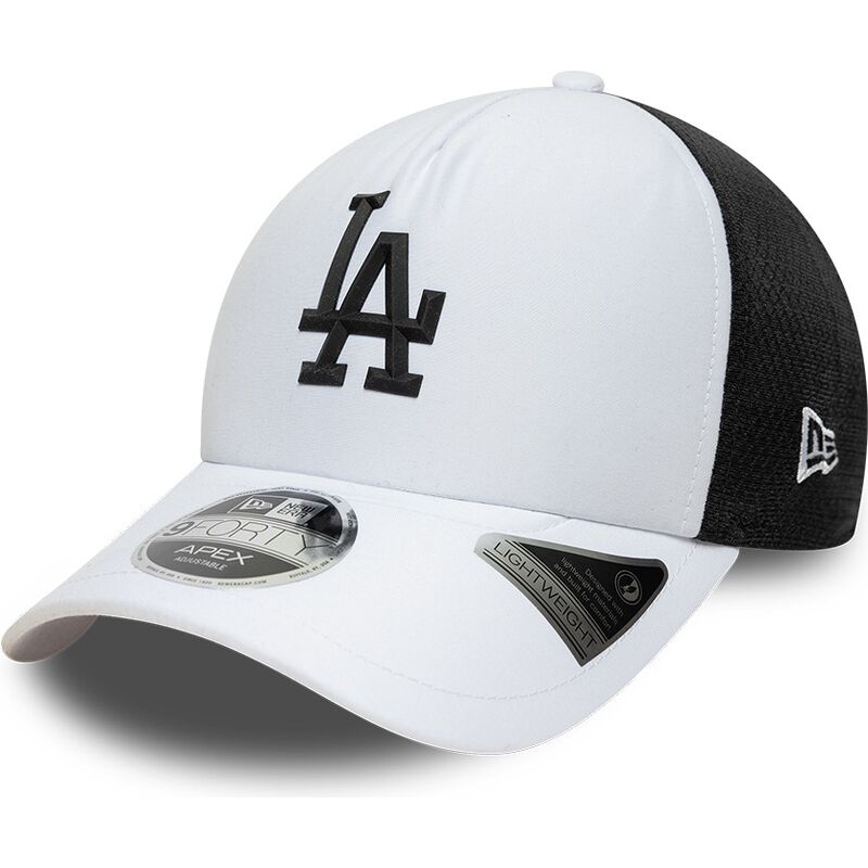 shapka-izvita-traker-byala-snapbek-9forty-apex-sporty-na-los-angeles-dodgers-mlb-ot-new-era
