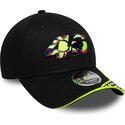 shapka-izvita-cherna-reguliruem-9forty-m-crown-check-na-valentino-rossi-vr46-motogp-ot-new-era