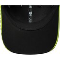 shapka-izvita-cherna-reguliruem-9forty-m-crown-check-na-valentino-rossi-vr46-motogp-ot-new-era