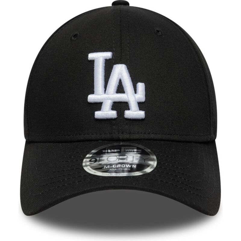 shapka-izvita-cherna-snapbek-9forty-m-crown-na-los-angeles-dodgers-mlb-ot-new-era