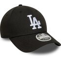 shapka-izvita-cherna-snapbek-9forty-m-crown-na-los-angeles-dodgers-mlb-ot-new-era
