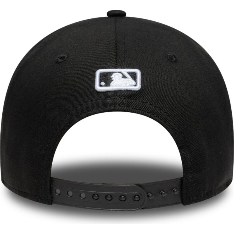 shapka-izvita-cherna-snapbek-9forty-m-crown-na-los-angeles-dodgers-mlb-ot-new-era