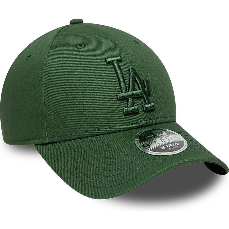 shapka-izvita-zelena-snapbek-9forty-m-crown-na-los-angeles-dodgers-mlb-ot-new-era