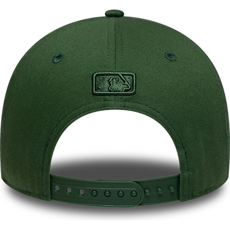 shapka-izvita-zelena-snapbek-9forty-m-crown-na-los-angeles-dodgers-mlb-ot-new-era