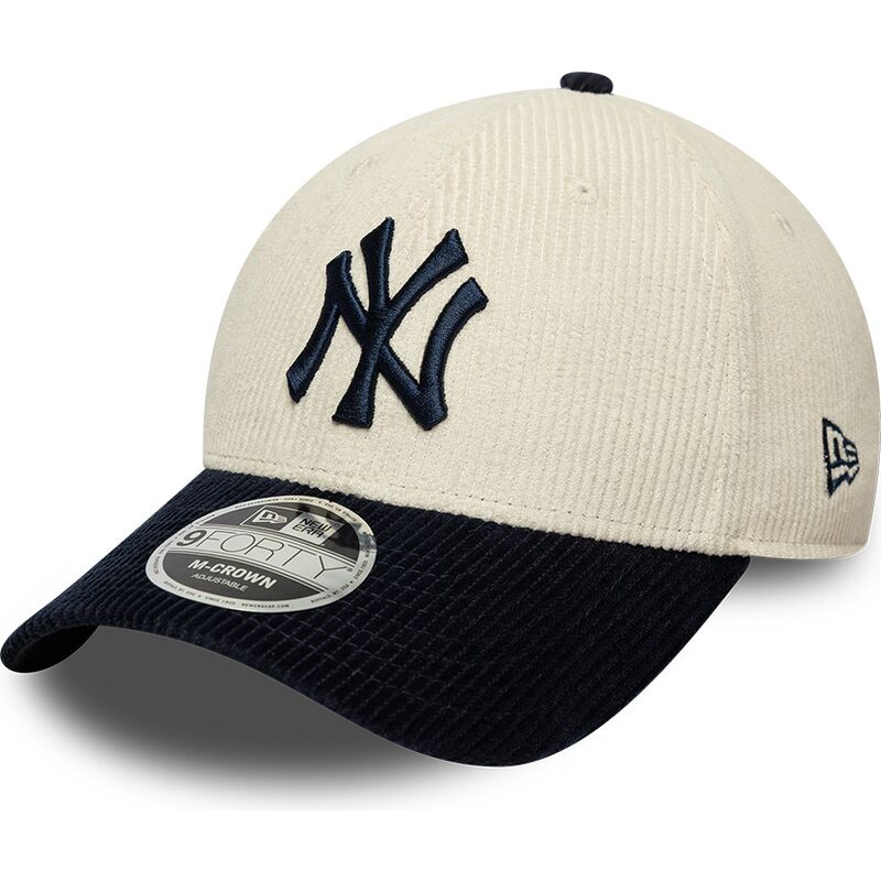 shapka-izvita-bezhov-reguliruem-9forty-m-crown-cord-na-new-york-yankees-mlb-ot-new-era