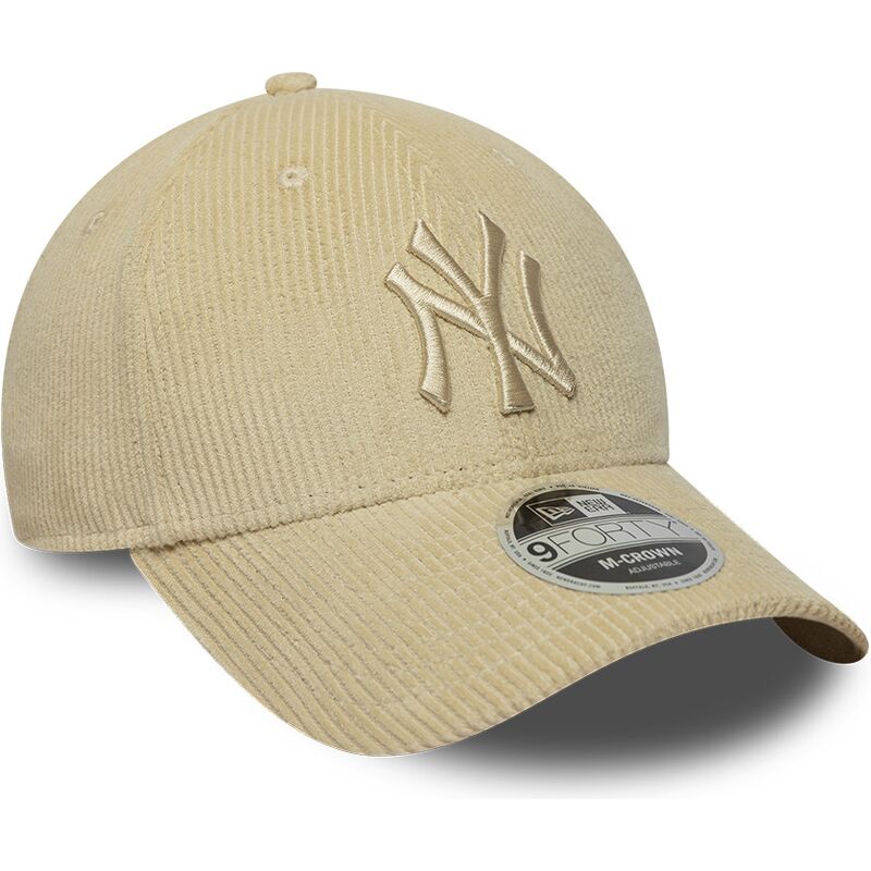 shapka-izvita-bezhov-reguliruem-9forty-m-crown-cord-na-new-york-yankees-mlb-ot-new-era