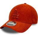 shapka-izvita-oranzhev-reguliruem-9forty-m-crown-cord-na-los-angeles-dodgers-mlb-ot-new-era