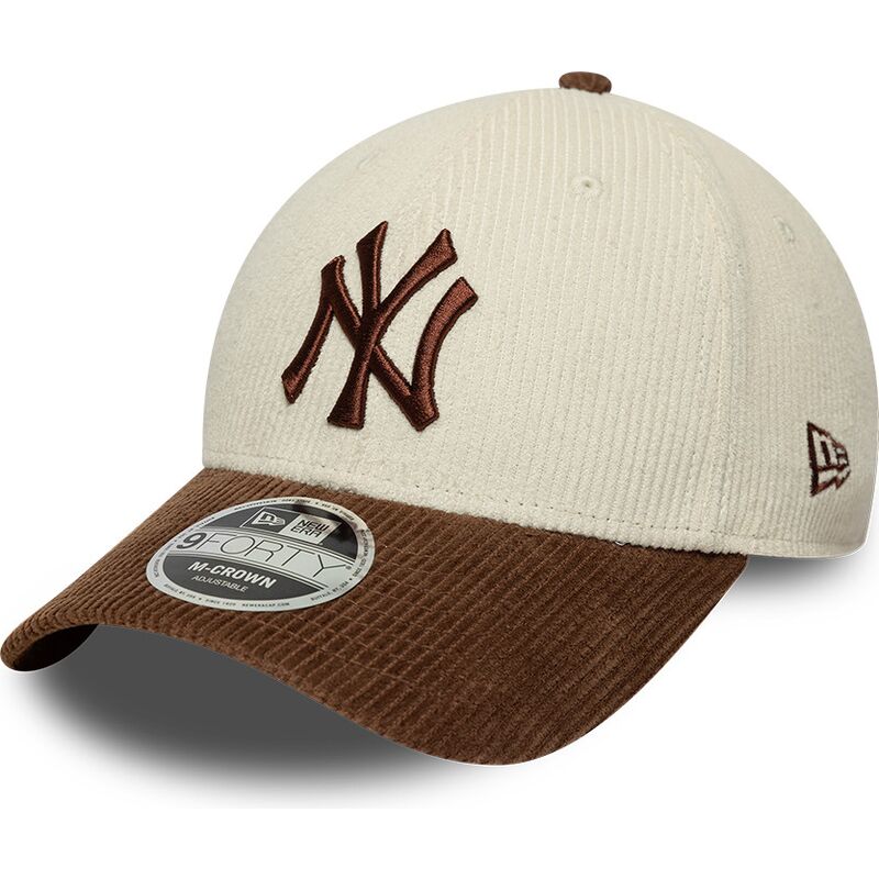 shapka-izvita-kafyav-reguliruem-9forty-m-crown-cord-na-new-york-yankees-mlb-ot-new-era