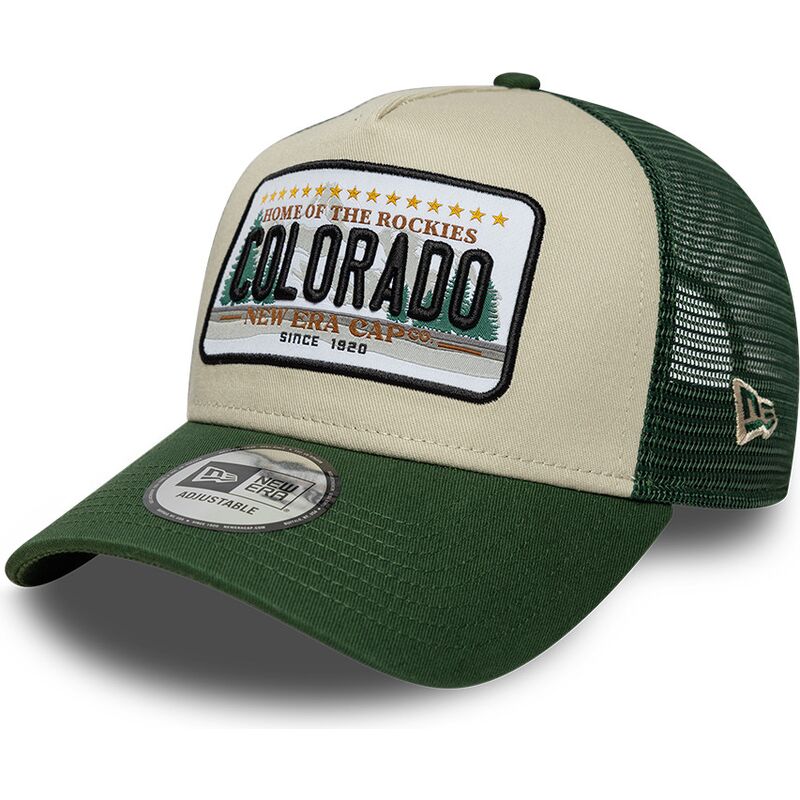 shapka-izvita-traker-zelena-snapbek-a-frame-license-plate-na-colorado-ot-new-era