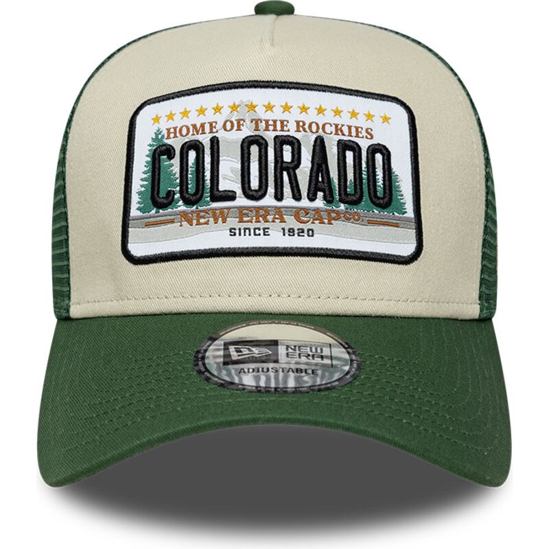shapka-izvita-traker-zelena-snapbek-a-frame-license-plate-na-colorado-ot-new-era
